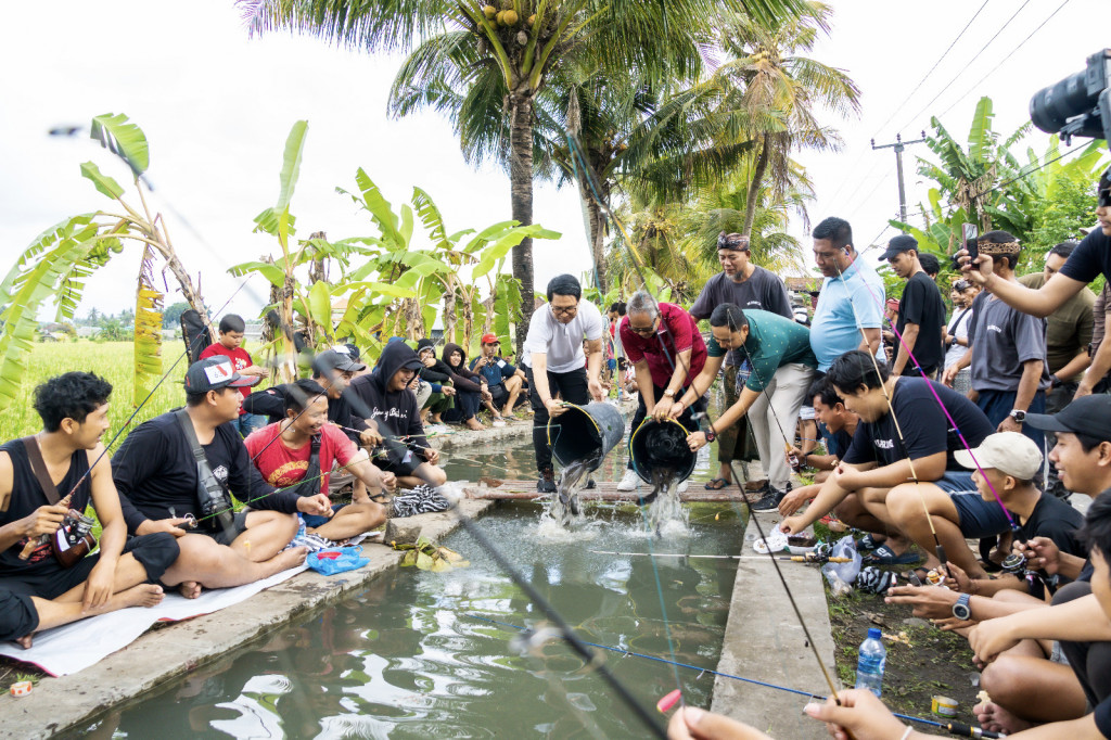 Banjar Delod Yeh Desa Kekeran Gelar Lomba Mancing